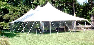 Rental store for 30w All White Canopy, 30x60, 1 pc. in Ann Arbor MI